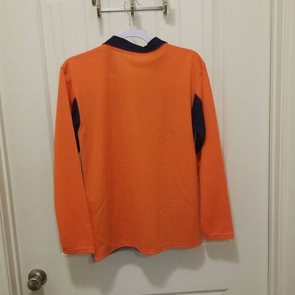 NFL Team Apparel Orange and Blue Jacket Women's size LARGE - Picture 6 of 6